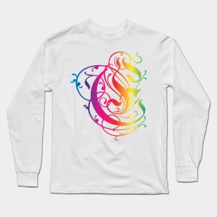 Name first alphabet C - LGBTQ Long Sleeve T-Shirt